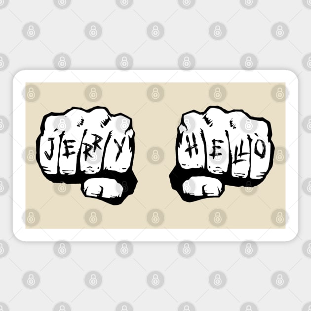 Jerry... Hello! Magnet by ModernPop